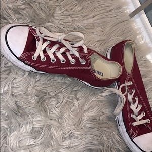 Maroon Converse